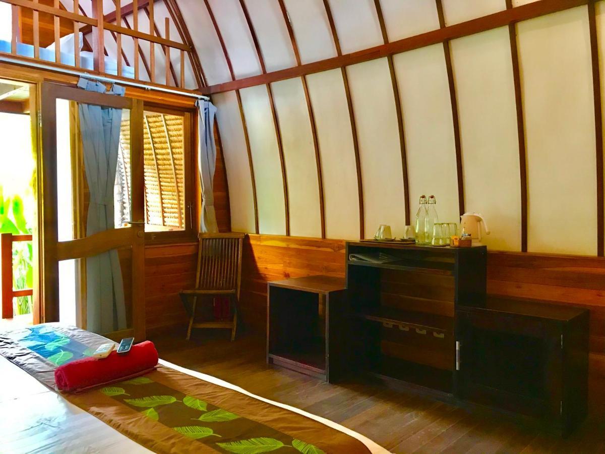 Cotton Tree Cottages Gili Trawangan Exteriör bild
