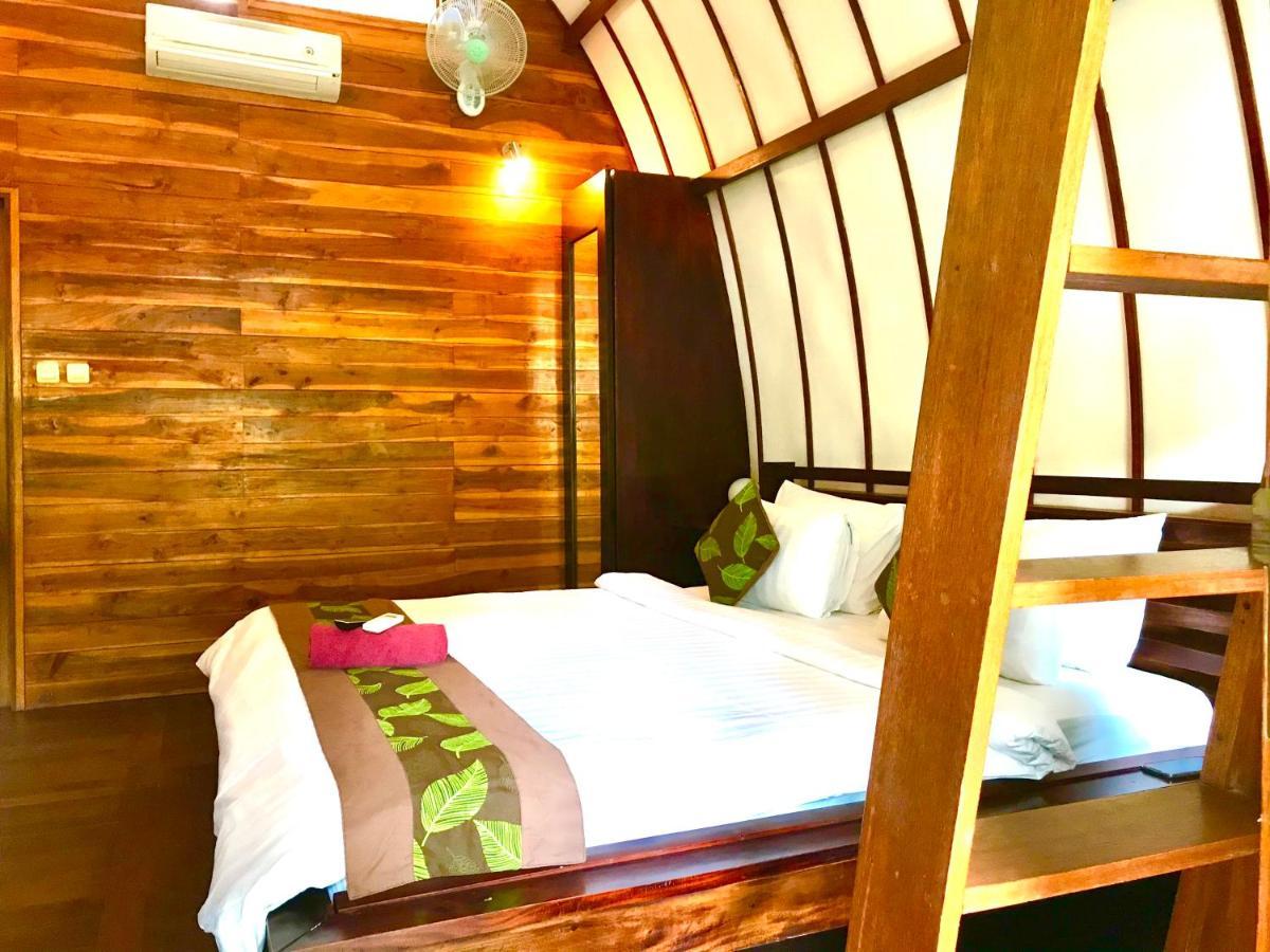 Cotton Tree Cottages Gili Trawangan Exteriör bild