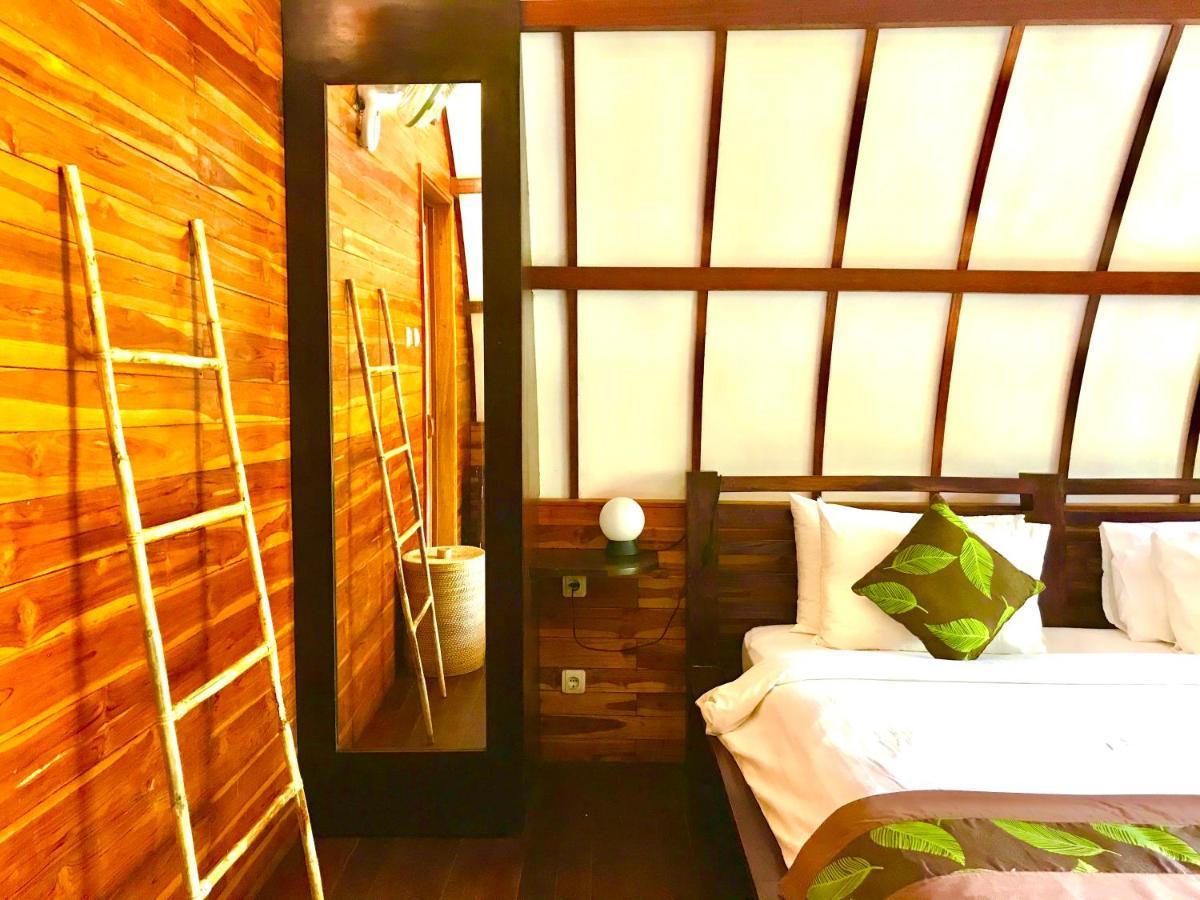Cotton Tree Cottages Gili Trawangan Exteriör bild