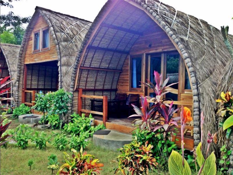 Cotton Tree Cottages Gili Trawangan Exteriör bild