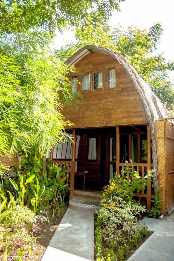 Cotton Tree Cottages Gili Trawangan Exteriör bild