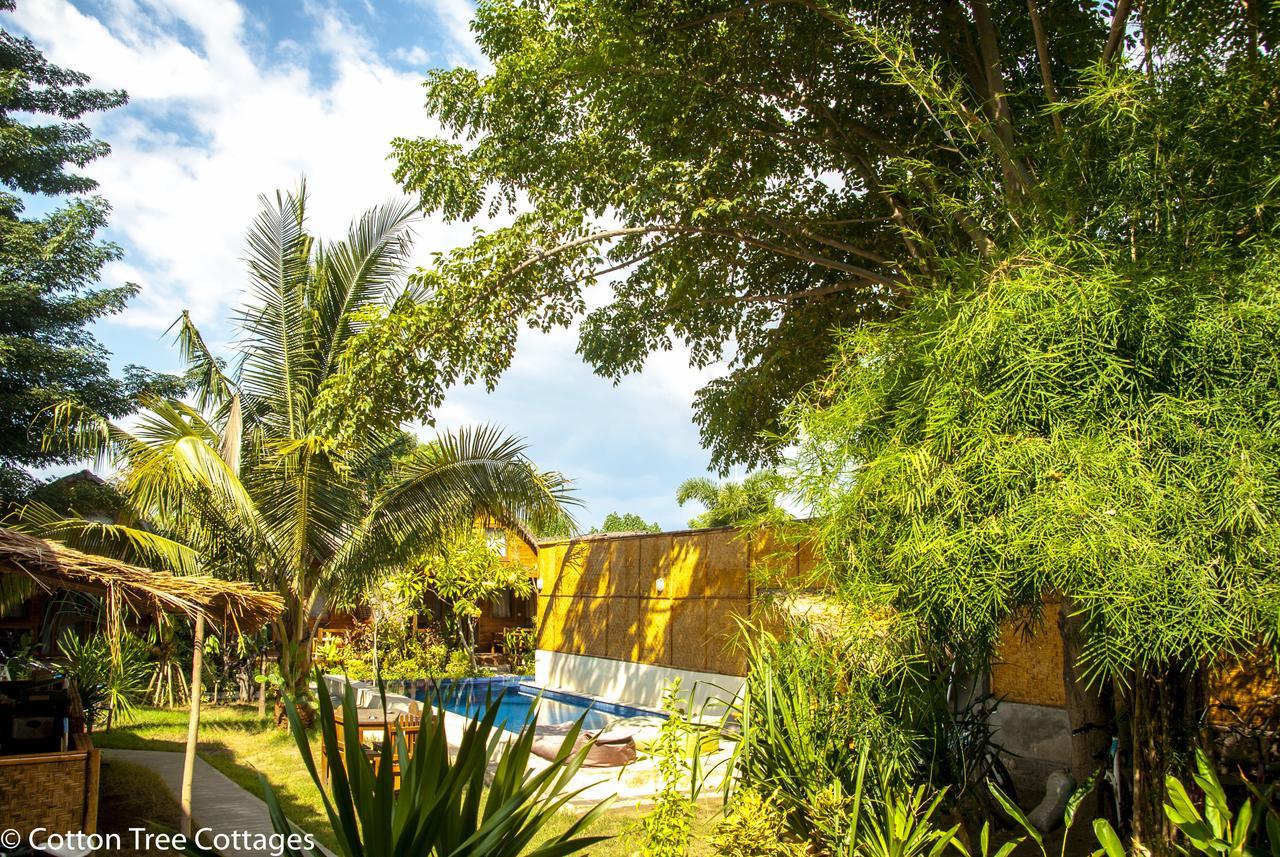 Cotton Tree Cottages Gili Trawangan Exteriör bild