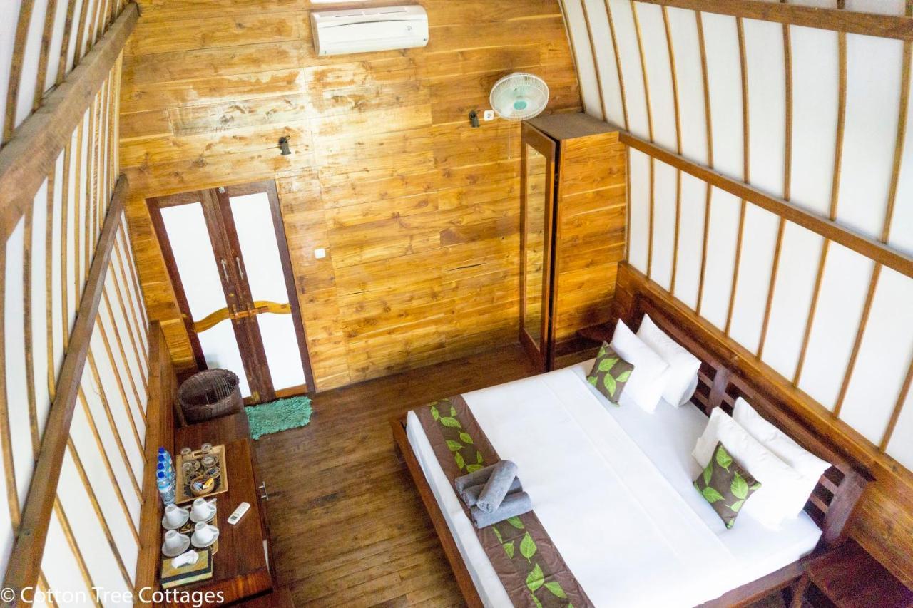 Cotton Tree Cottages Gili Trawangan Exteriör bild